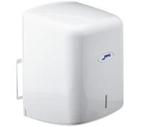 Jofel - Distributeur de rouleaux de papier jusqu'à 205mm de mèche continue, rouleau spécial pour distributeur central, hygiène maximale, boîtier ABS, Value AG47000, Blanc
