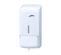 Jofel - Distributeur de Savon Mural, Distributeur de Mousse de 0,8 l, Distributeur de Savon pour la Salle de Bains, boîtier ABS résistant, Azure AC40000, Blanc
