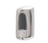 Jofel - Distributeur de Savon Mural, Rechargeable avec Cartouches de Mousse et de Gel d'une capacité de 1L, Valve Anti-Corrosion et Anti-Goutte, Corps en Acier Inoxydable, Aitana AC74500