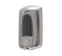 Jofel - Distributeur de Savon pour Montage Mural, Rechargeable avec Cartouches de Mousse et de Gel, capacité 1L, Protection Corrosion et Valve Anti-Gouttes, Corps en Acier Inoxydable, Aitana AC74000