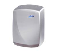 Jofel - Sèche-mains optique 2000W, Sèche-mains avec activation par capteur infrarouge et désactivation automatique, corps en acier inoxydable, résistant au vandalisme, Modèle Futura, AA16500 Satin
