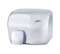 Jofel - Sèche-mains optique 2000W, Sèche-mains avec activation par capteur infrarouge et désactivation automatique, protégé contre le vandalisme Modèle Íbero, AA92000 Corps acier inoxydable brillant