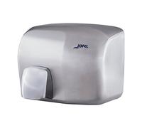 Jofel - Sèche-mains optique 2000W, Sèche-mains avec activation par capteur infrarouge et désactivation automatique, anti-vandalisme Modèle Íbero, AA92500 Corps en acier inoxydable satiné