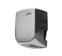 Jofel - Sèche-mains optique haute performance (505 Km/h) Faible consommation électrique 1200W, sèche-mains automatique. Rapide 10sec. Flux de travail élevé. Modèle Power+ Inox. AA57500 Satin
