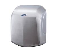 Jofel - Sèche-mains optique haute performance (525 Km/h) 1400W, sec en 10 secondes, sèche-mains automatique, filtre Hepa, anti-vandalisme, Modèle AVE Corps en acier inoxydable, AA18500 Satinée