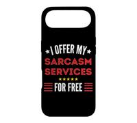 J'offre Mes Services de Sarcasme Gratuitement avec Un Message Amusant Coque pour iPhone Air