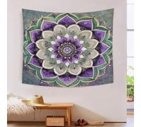 JOFHYYSIE MandalaImpression 3D Science Fiction BohemianTapisseries Murale Avec Art La Décorations Pour La Maison Décoration Intérieure Cinq Tailles Couleurs Vives 130cmx150cm