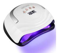 JOFLVA Lampe UV LED Ongles Gel, 380W Professionnel Sèche Ongles Automatique, 81 LED Lampe, Séchage Rapide, Grand LCD Ecran, 4 Minuteries 10s/30s/60s/99s pour Vernis Semi Permanent, Gel et Vernis
