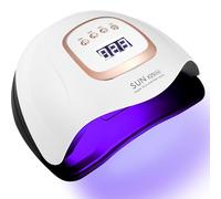 JOFLVA Lampe UV LED Ongles Gel, 380W Professionnel Sèche Ongles Automatique, Séchage Rapide, 81 LED Lampe, Grand LCD Ecran, 4 Minuteries 10s/30s/60s/99s pour Vernis Semi Permanent, Gel et Vernis