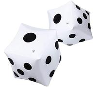 JOFONY Lot de 2 cubes gonflables géants de 33 cm pour jeux de pelouse en plein air
