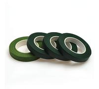 JOFONY Lot de 4 rouleaux de ruban adhésif floral pour bouquet de fleurs - Arrangement floral - Largeur : 0,5 pouces par 30 mètres