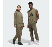 Jogger molleton adidas Basketball (Non genré) Olive Strata L