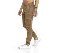 Jogger pants pour Homme Pantalons Cargo en Denim Jean Marron W30 L32