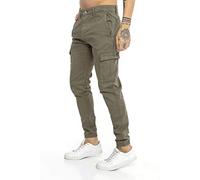 Jogger pants pour Homme Pantalons Cargo en Denim Jean Vert W30 L34
