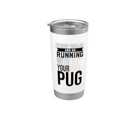 Joggeur avec carlin Gobelet isotherme en acier inoxydable double paroi