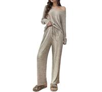 Jogging De Marque Pas Cher Femme Femmes Intérieur Leger Doux Foot Ensembles Thermique Basic Dame Décontractée Pres Ceinture Sudation Resserré Bandana Carotte Plissé Casquette Brassière Carreau