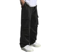 Jogging de Travail Homme Polaire Bas Pantalon Travail Imperméable Extensible Sport Elastique Impermeable Ceinture Leger Toile Baggy Softshell Chasse Tactique Pantalon Militaire Homme XXL