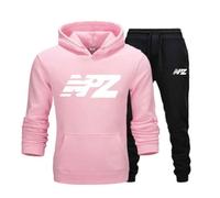 Jogging enfant - Fashion NPZ - Rose - Manches longues - Taille élastiquée - Multisport 3-4 ans