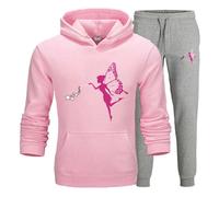 Jogging Enfant Fille Petite Fée Rose Gris (Npz)