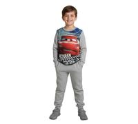 Jogging Enfant Flash Mcqueen - Cars Disney - Polyester Confort Gris ( 8 Ans) (Taille 8 Ans,Couleur Gris)