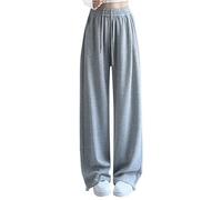 Jogging Enfant, Pantalon décontracté pour Fille, Taille élastique, Jambes Larges, Jogging, Tenue de Tous Les Jours, Printemps-été, avec Baskets, de 9 à 16 Ans