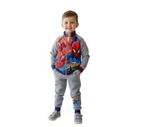 Jogging Enfant Polyester - Survêtement Spiderman Gris - 3 Ans (Taille 3 Ans,Couleur Gris)