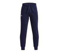 Under Armour Pantalon Rival Fleece Joggers – Logo – Bleu marine – Enfant – S