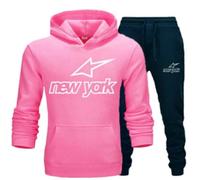 Jogging Enfant Unisexe New York Etoile Rose (Npz)