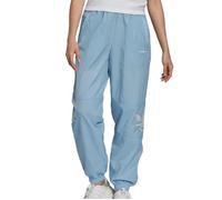 Jogging Femme ADIDAS Shattered Trefoil - Bleu/Blanc - Coupe Ample - Taille Haute - Running Fitness Indoor 40