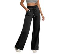 Jogging Femme Pantalon Femme Taille Elastique Jogging Large Léger De Yoga Hiver Survetement Sport Vêtements Randonnée Chic Et Elegant Ample Detente Fluide Pantalons Élastique Baggy Travail Grande Bas