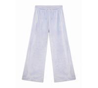 Jogging Fille En Velours Bleu Ciel 8/10A