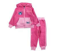 Jogging Fille Polaire Disney Lilo Stitch Chaud - Survêtement Fuschia 2-8 Ans (Arlis)