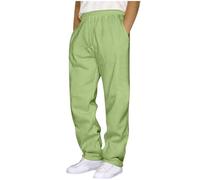 Jogging Hiver Homme Coton Pantalon Survetement, Pants De Running Homme Oversize l'hiver Doublé Polaire Thermique Chaud Coton Ample Respirant avec Poches Confortable Casual Pants