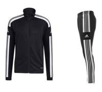 Jogging Homme - Adidas - Aerodry - Noir et Blanc - Technologie anti-transpiration - Multisport S
