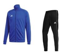 Jogging Homme - Adidas - Bleu et Noir - Manches longues - Multisport - Respirant S