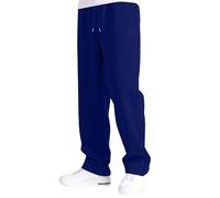 Jogging Homme Pantalon Baggy Sweatpants Mode Sport Pantalon de Survêtement Molleton Chaud Large Pants Workout Training Jogger Pantalons Poches Automne Hiver 2025 Bleu XL