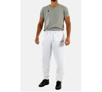 Jogging homme Sergio Tacchini Carson 021 Slim 104 Blanc - Fitness Indoor Manches Longues Respirant Multisport XXL