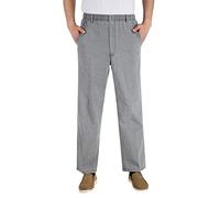 Jogging Imitation Jean Homme Beige Bleu sur Collant Travail Solde Super Détente Américaine Troue Bretelle Zoulou Delavé Sauté Pont W32 Laboureur Bottines 31