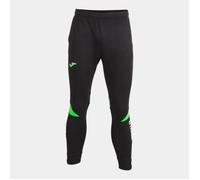 Jogging Joma Championship VI - Homme - Noir/vert fluo - Taille 3XL - Poches latérales et fermeture éclair en bas 4 ans