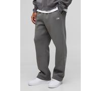 Jogging oversize à slogan - MAN homme - gris - XS, gris