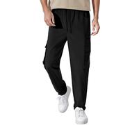 Jogging Pantacourt Homme Jean Bermuda Oversize Imperméable Travail Bicolore sous Original Compression Vinyle Soirée Air Sequin Hop Bandana Skating Cyclisme Garcons Anti