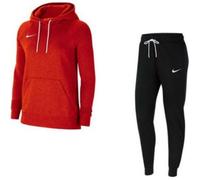 Jogging Polaire Femme - Nike - Rouge et Noir - Respirant - Manches longues - Multisport M