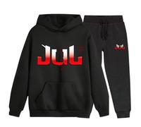 Jogging Style Jul Enfant Noir - Rouge Et Blanc - 3 Au 14 Ans (Taille 5-6 Ans,Couleur Noir)