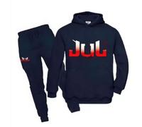 Jogging Survêtement Enfant Jul Bleu (Taille 5/6 Ans,Couleur Bleu)