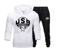 Jogging Survêtement Handball Enfant Blanc (Npz)