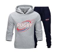 Jogging Survêtement Rugby Homme Gris