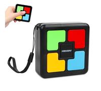 Jognee Jeu de mémoire de lumière, jeu de puzzle pour enfants à partir de 6 à 10 ans, jouets électroniques portables, jeux de société, jeux de société quiz avec lumière et son, cadeaux d'anniversaire