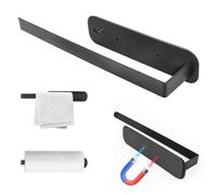 Jognee Porte-rouleau d'essuie-tout magnétique, en acier inoxydable, support mural, montage en surface