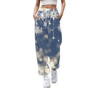 Jogpant Femme Chic Sarouel Ample Doublé Imprimé Wide Amincissant Clair Soldes Sportswear Ceinture Année Latex Belle Ou Balloon Poches Randonnee Differente Moulants