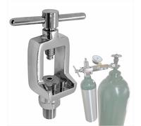 Jogue de remplissage d'oxygène Med avec poignée en T, adaptateur mâle NPT CGA870 de 1/4 po pour cylindres O2 portables, connecteur de remplissage de réservoir d'oxygène pour la clinique à domicile et